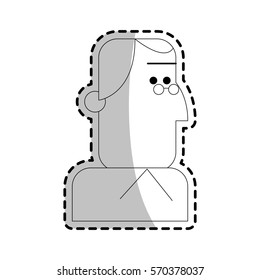 man cartoon icon