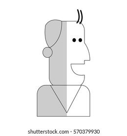 man cartoon icon