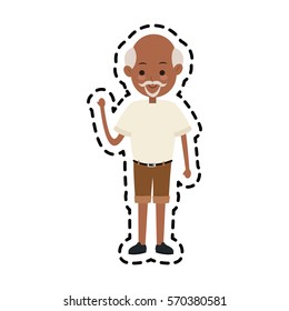 man cartoon icon