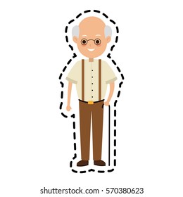 man cartoon icon