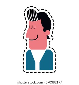 man cartoon icon