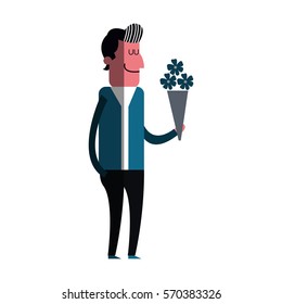 man cartoon icon