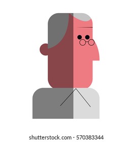 man cartoon icon
