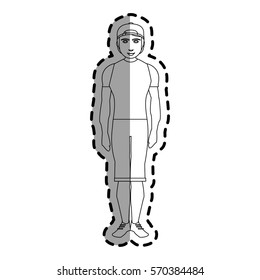 man cartoon icon