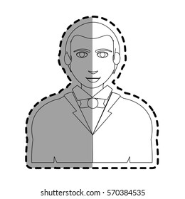 man cartoon icon