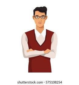 man cartoon icon