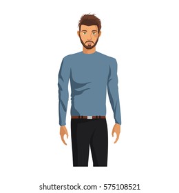 man cartoon icon