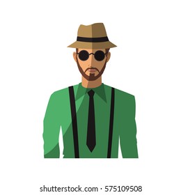 man cartoon icon