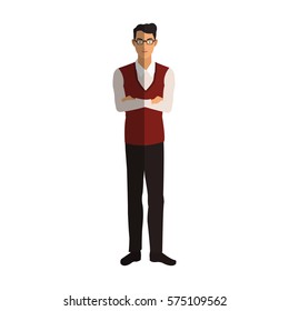 man cartoon icon