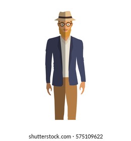 man cartoon icon