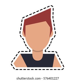 Man cartoon icon