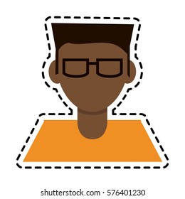 Man cartoon icon