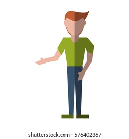 Man cartoon icon