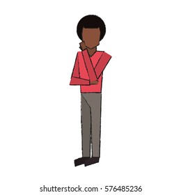 man cartoon icon