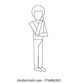 man cartoon icon