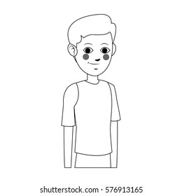 man cartoon icon