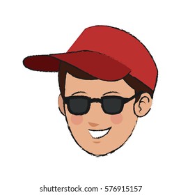 man cartoon icon