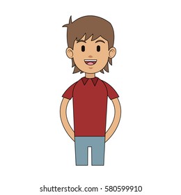 Man cartoon icon