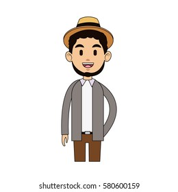 Man cartoon icon