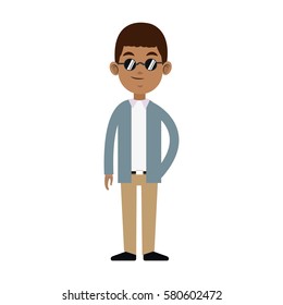 man cartoon icon
