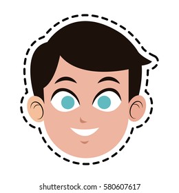 Man cartoon icon