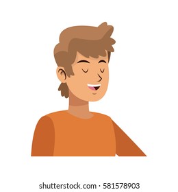 man cartoon icon