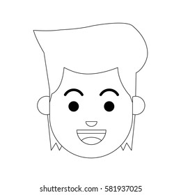man cartoon icon