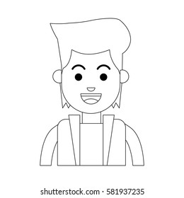 man cartoon icon