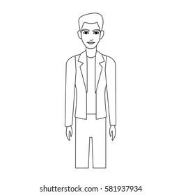 man cartoon icon