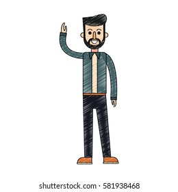man cartoon icon