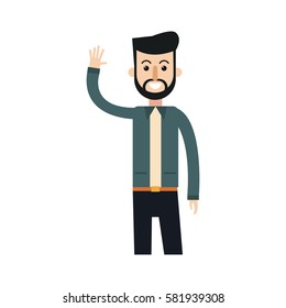 man cartoon icon