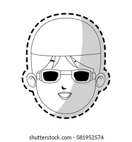 man cartoon icon