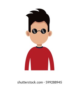 man cartoon icon