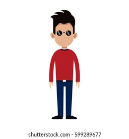 man cartoon icon