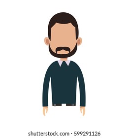 man cartoon icon