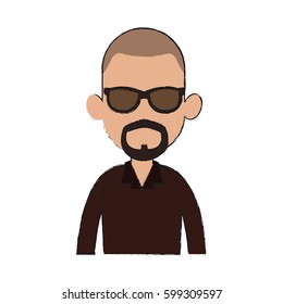 man cartoon icon