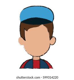 man cartoon icon