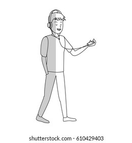 man cartoon icon