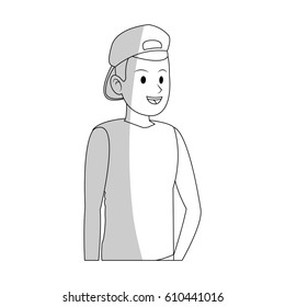 man cartoon icon