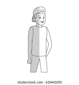 man cartoon icon