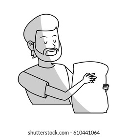 man cartoon icon