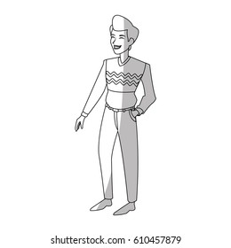 man cartoon icon