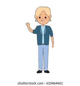 man cartoon icon