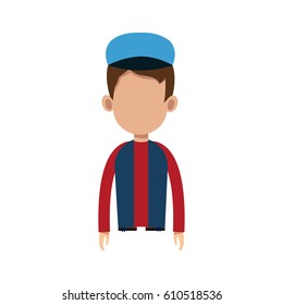 man cartoon icon