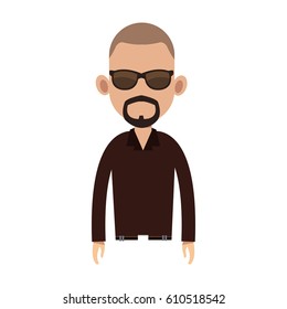 man cartoon icon