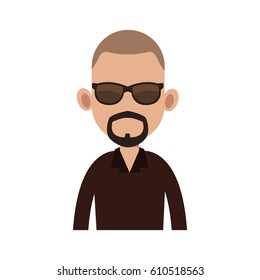 man cartoon icon