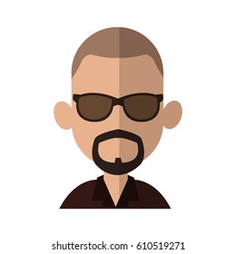 man cartoon icon