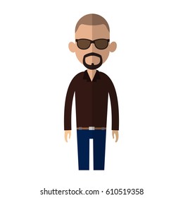 man cartoon icon