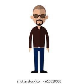 man cartoon icon