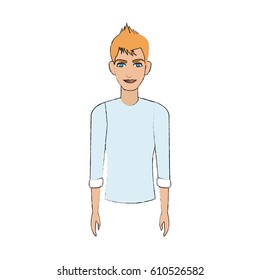 man cartoon icon
